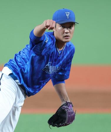 　イースタン・西武戦に登板し力投する藤浪（撮影・西岡正）