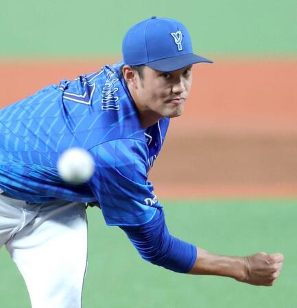 　イースタン・西武戦に登板し力投する藤浪（撮影・西岡正）