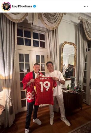 　上原浩治氏のインスタグラム（＠ｋｏｊｉ１９ｕｅｈａｒａ）より