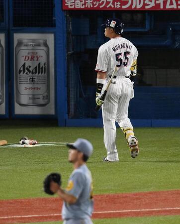 ヤクルトが後半戦初の連敗 延長戦に持ち込む粘り見せるも 大西が佐藤輝明に決勝打浴びる 村上が最後の打者に