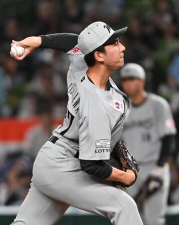ロッテ　育成出身吉川がプロ初登板　ユニホーム間に合わず背番号「１２７」で４回３失点「緊張もあり本来の感覚が分からなくなっていた」