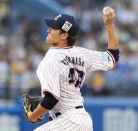 　好投する高梨（撮影・佐々木彰尚）