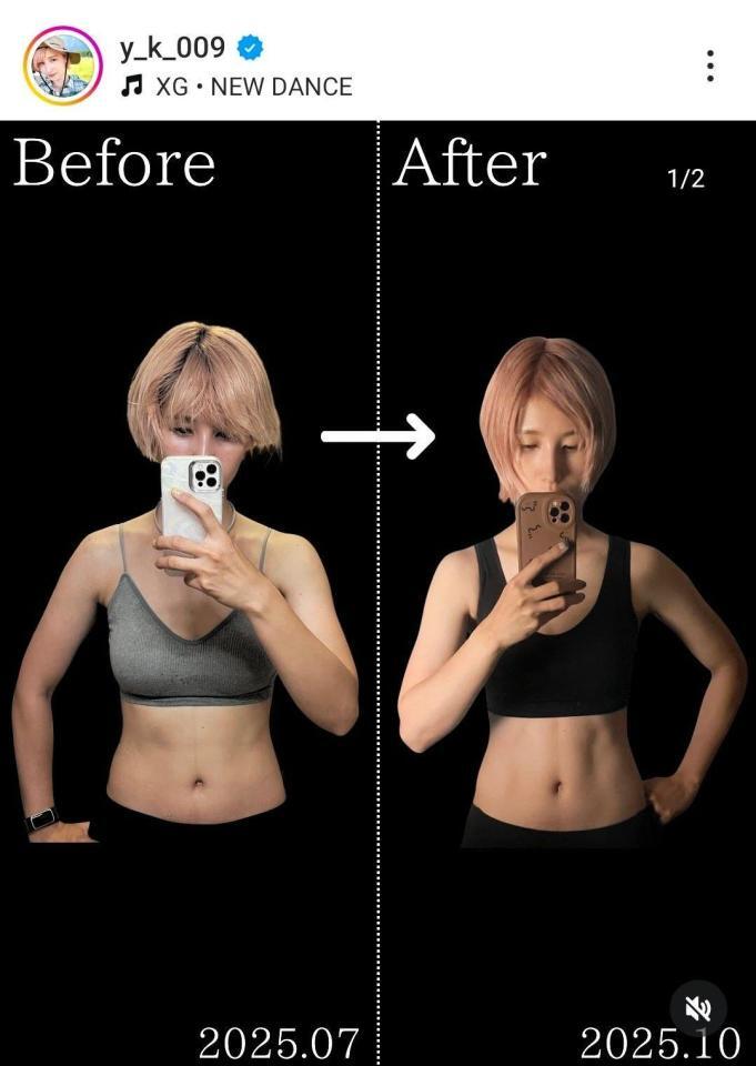 　加藤優さんのインスタグラム（＠ｙ＿ｋ＿００９）から