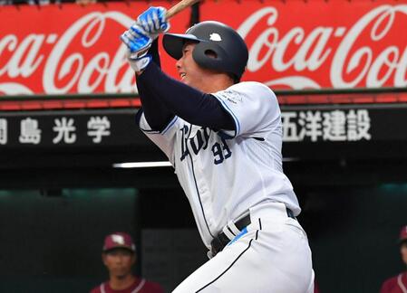 西武・村田怜音　プロ初本塁打は値千金の代打同点弾！十回に試合を振り出しに戻す