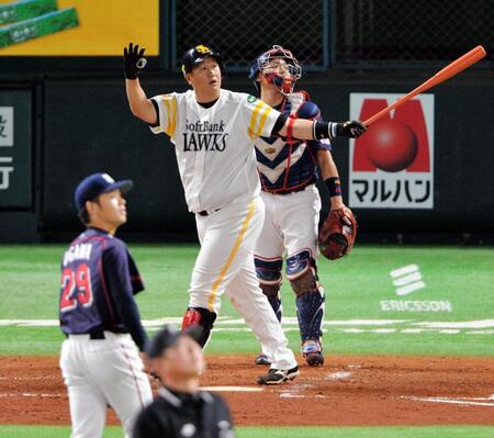 　ソフトバンク時代の李大浩氏＝２０１５年１０月撮影