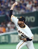 　９回表に登板したマルティネス