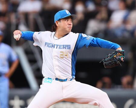 　８回から登板した金村（撮影・中島達哉）