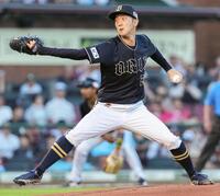 　楽天戦に先発した田嶋