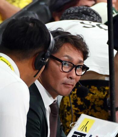 　ＴＶで解説する木大介氏＝２４年５月