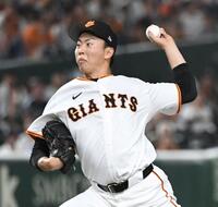 　プロ初の先発マウンドに立つ森田（撮影・佐藤厚）