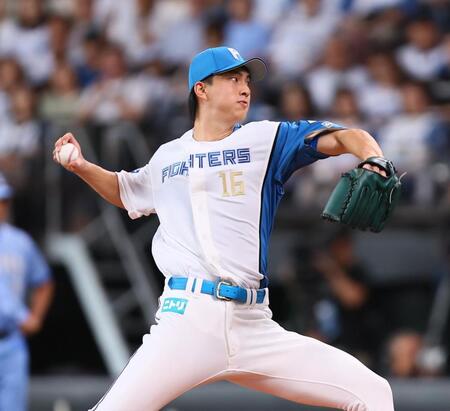 　２回、力投する達（撮影・中島達哉）