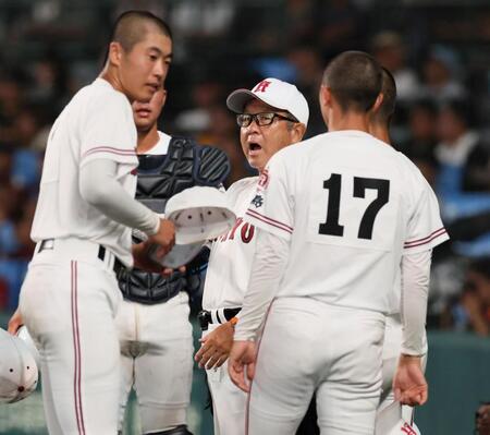 広陵・中井哲之監督「僕の顔が厳しかったかな」