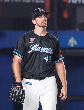 　６回、２失点したサモンズ