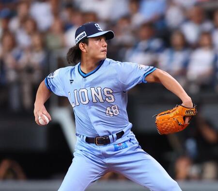 西武・今井　ハム打線に７回１安打０封１１Ｋ「今年では投げていて一番良かった」６・１７以来白星