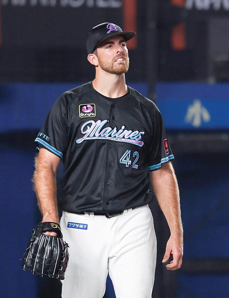 　６回、２失点したサモンズ