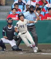 東洋大姫路が14年ぶりの夏甲子園勝利 岡田監督は6年ぶり 済美との