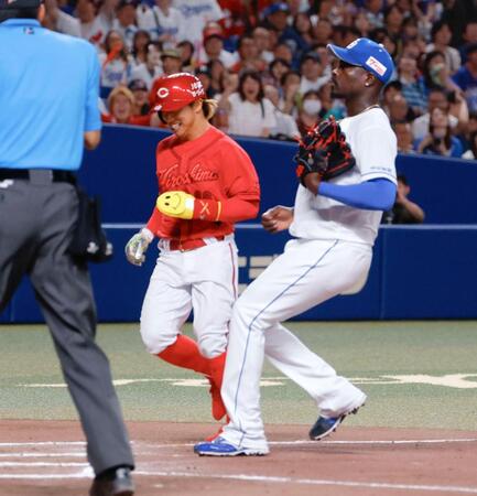 中日・マルテ　またまた背信投球　今度は暴投で決勝点献上　井上監督「ミス。不安要素が出た」