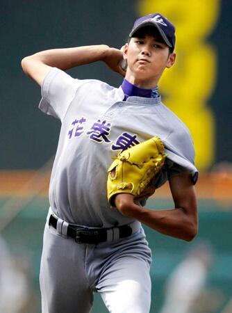 　花巻東高時代の大谷翔平＝２０１１年