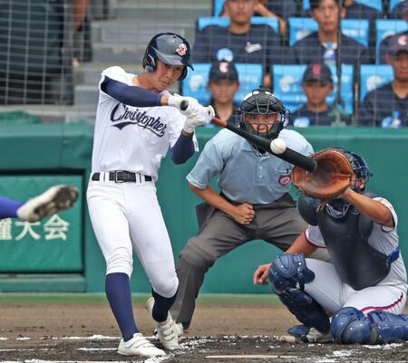 聖隷クリストファーの独特校歌に場内ファン耳澄ます 聖地に賛美歌流れる