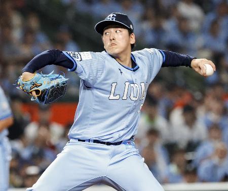 　楽天戦に先発した西武・隅田＝ベルーナドーム