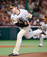 　７回１失点で10勝目を挙げた有原