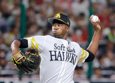 ソフトバンク　モイネロにセルフ整備の珍事　マウンドの異常訴える→審判団集結も自ら足で丁寧にならす