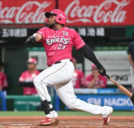 楽天が八回一挙５得点で西武に逆転勝ち！中島が今季２度目の４安打固め打ち　浅村は２試合連続の欠場