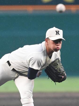 　豊橋中央に先発した日大三の近藤