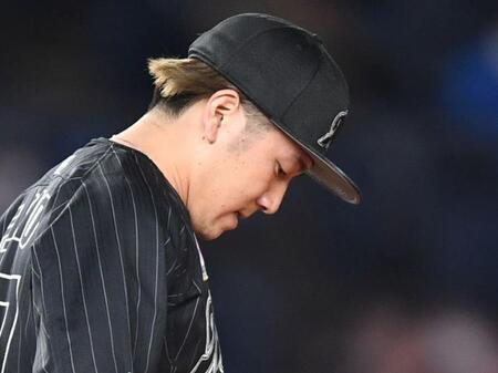 ロッテ　小野が痛恨の背信投球　四球→安打→安打→押し出し四球　１死も取れず吉井監督が交代告げる