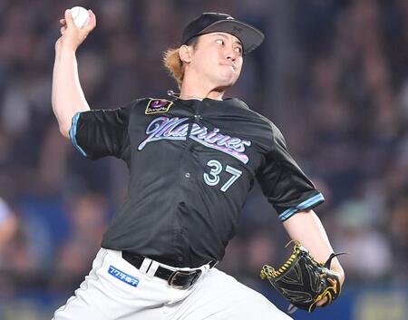 ロッテ　継投裏目　小野が１死も取れず押し出し四球　７度目４連敗で借金ワースト２２　延長持ち込むも高野が被弾