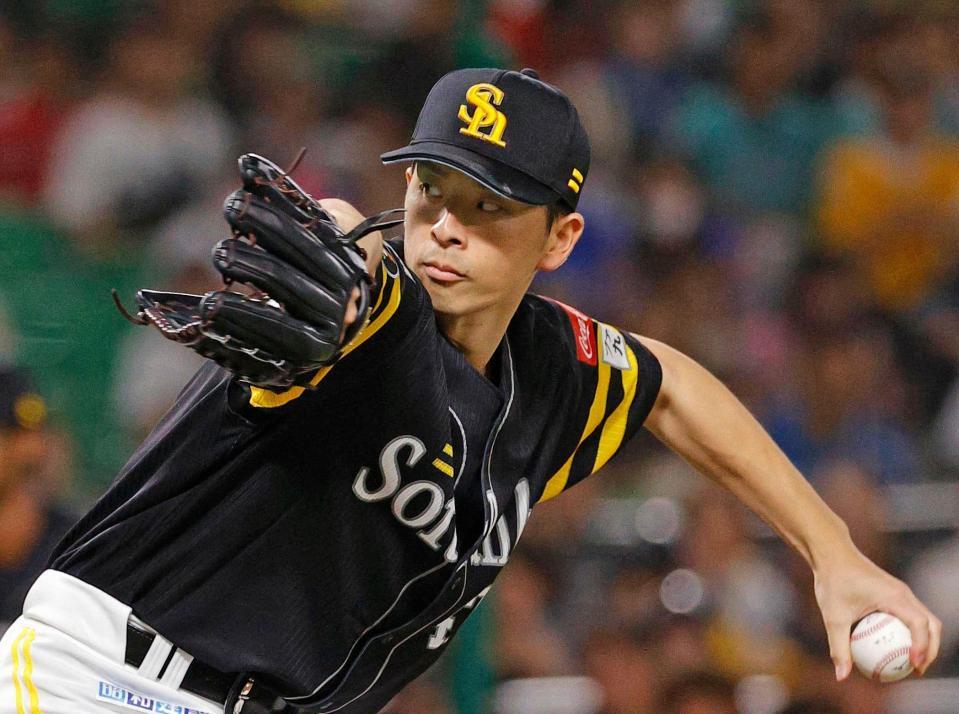 　６回１失点で10勝目を挙げた大関