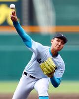 　先発し力投する菰田（撮影・山口登）