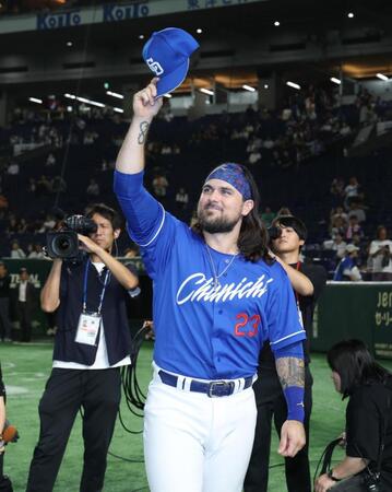 中日　３点差逆転勝利　新外国人チェイビスが３号ソロ「自分のバットで勝ち越せてうれしい」