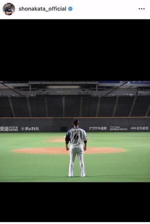 　中田翔のインスタグラム＠ｓｈｏｎａｋａｔａ＿ｏｆｆｉｃｉａｌより