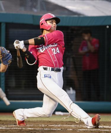 楽３-１日（１５日）　楽天、３連勝で勝率５割