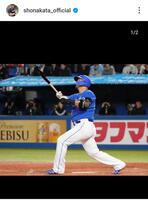 　中日・中田翔のインスタ（＠ｓｈｏｎａｋａｔａ＿ｏｆｆｉｃｉａｌ）から