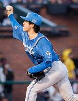 　楽天戦に先発した北山