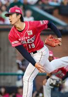 　日本ハム戦に先発した荘司