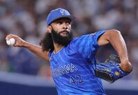 　中日戦に先発したジャクソン