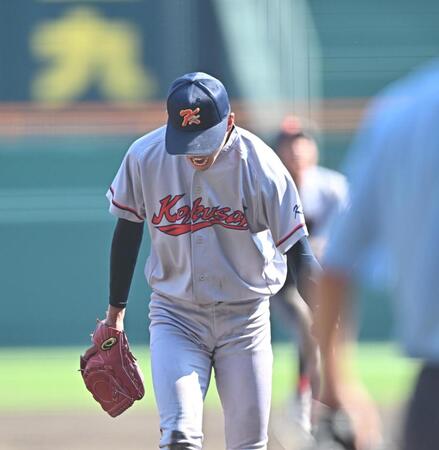 　尽誠学園に勝利し、ほえる京都国際・西村一毅（撮影・西田忠信）