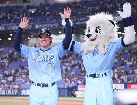 西武・与座　１カ月ぶり白星　６回３安打無失点「非常に良かった」