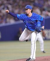 　中日戦に先発した竹田