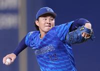 　中日戦に先発した竹田