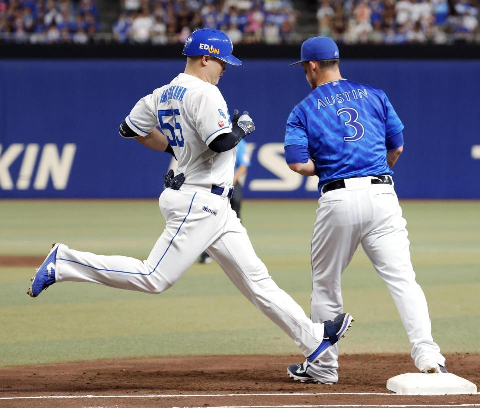 　１回、２死二塁の好機で遊ゴロに倒れた細川