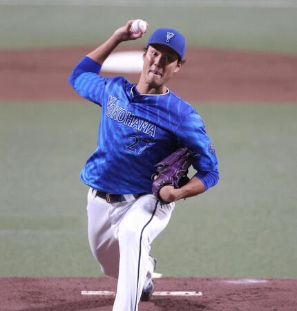 　先発し力投する藤浪（撮影・北村雅宏）