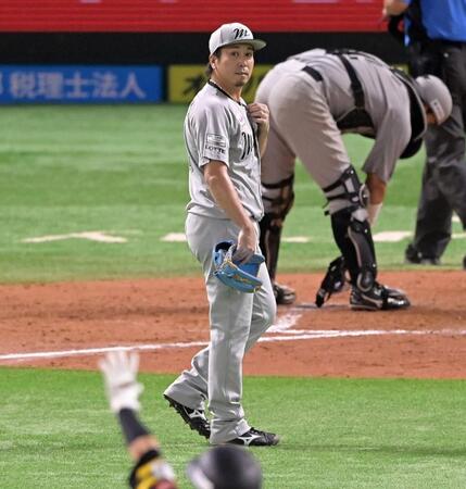 ロッテ・益田　踏ん張れずサヨナラ負け「先頭の四球がもったいなかった」今季４敗目