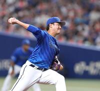 　先発し力投する藤浪（撮影・北村雅宏）