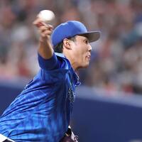 　先発し力投する藤浪（撮影・北村雅宏）