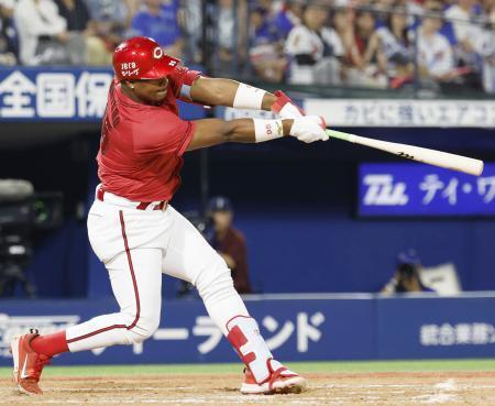 Ｄ１-３広（１９日）　モンテロが勝ち越し２ラン