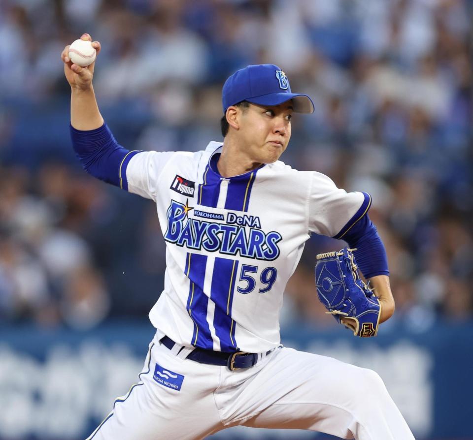 　先発した平良（撮影・金田祐二）